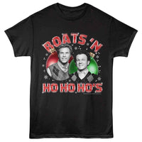 Thumbnail for STEP BROTHERS-STEP BROTHERS BOATS N HO HO HOS-BLACK ADULT S/S TSHIRT