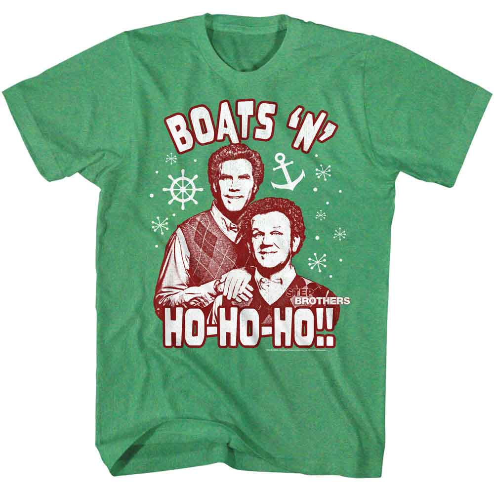 STEP BROTHERS-STEP BROTHERS HO HO HOES-KELLY HEATHER ADULT S/S TSHIRT