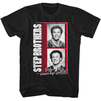 Thumbnail for STEP BROTHERS-STEP BROTHERS BW PHOTOS-BLACK ADULT S/S TSHIRT