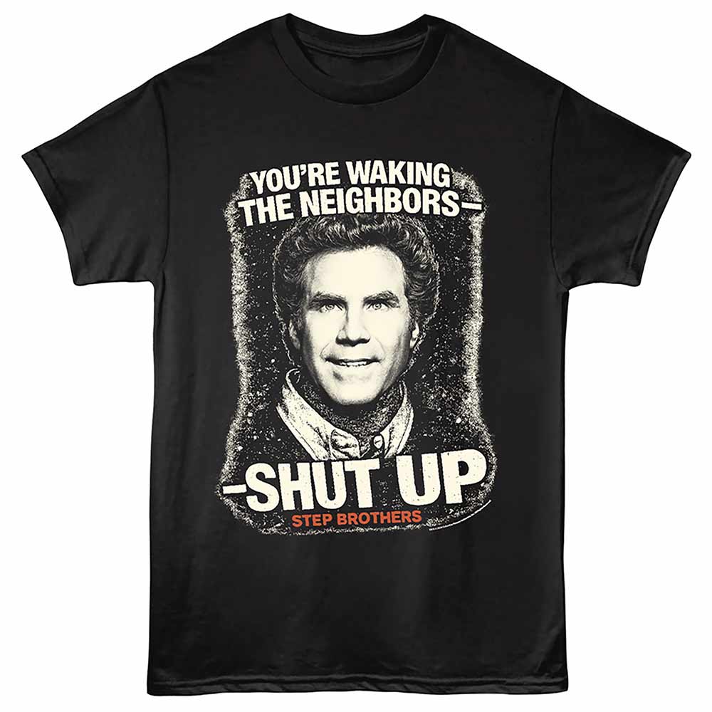 Step Brothers - Step Brothers Shut Up T-Shirt