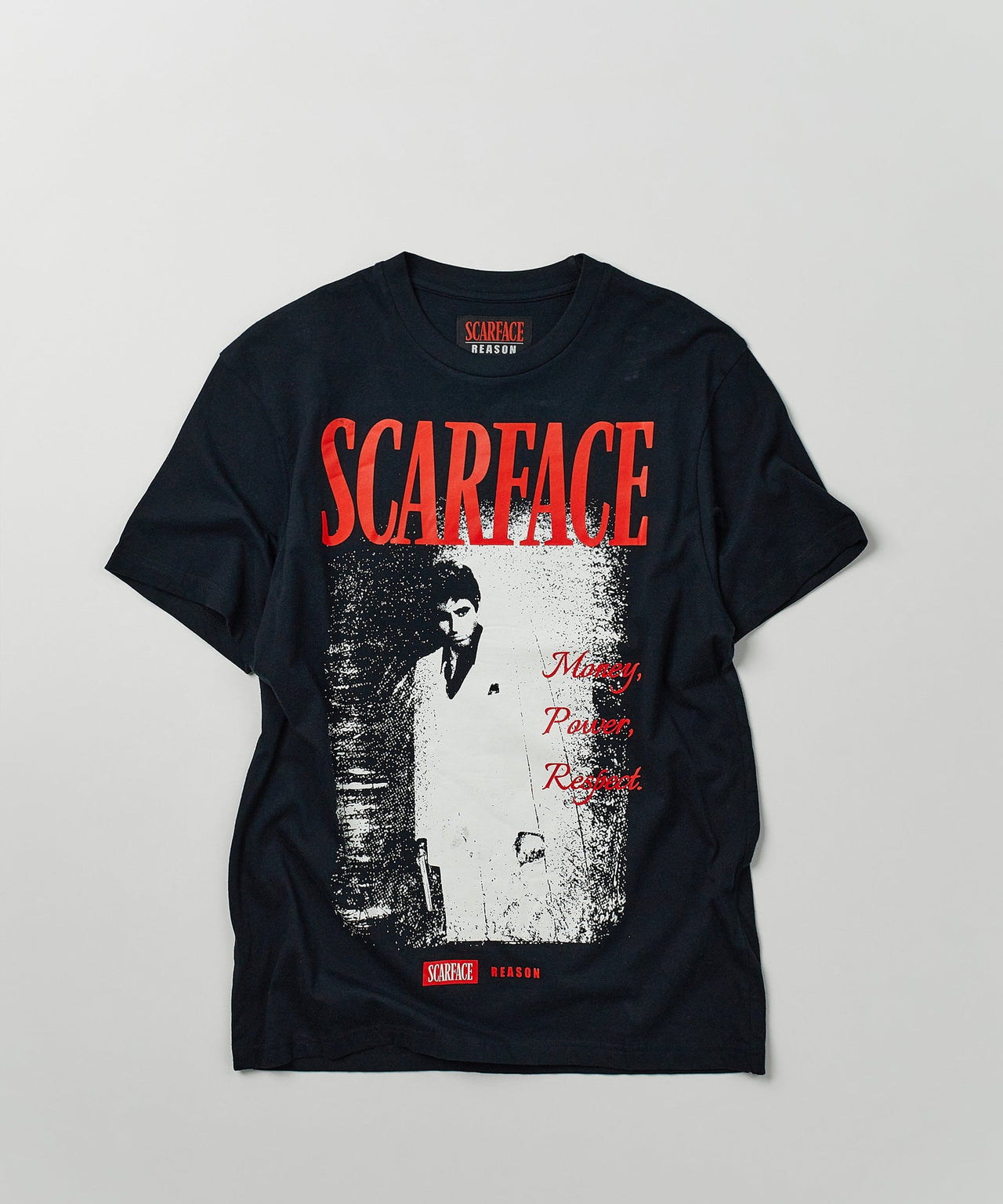 Scarface Money Power Respect T-Shirt - Black 1