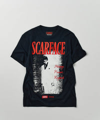 Thumbnail for Scarface Money Power Respect T-Shirt - Black 1