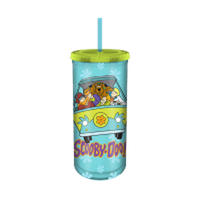 Thumbnail for Scooby Doo Van on Logo 20oz Plastic Tall Cold Cup w/ Lid and Straw – 12 pc ppk ($5.25 each)