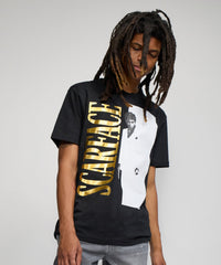 Thumbnail for Scarface Gold Foil Short Sleeve T-Shirt