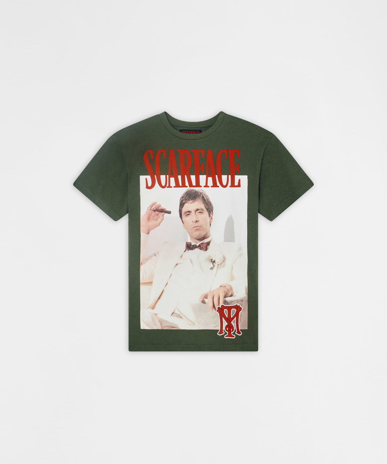 Scarface White Suit Short Sleeve T-Shirt