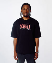 Thumbnail for Scarface Graphic MPR Short Sleeve T-Shirt - Black