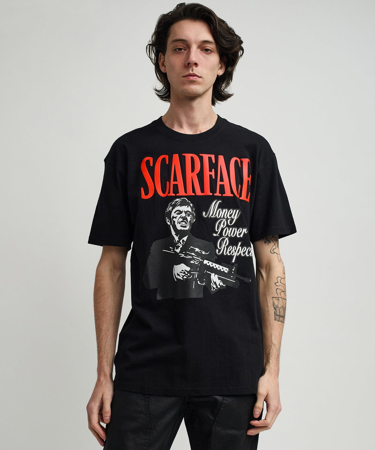 Scarface Money Power Respect T-Shirt - Black 2