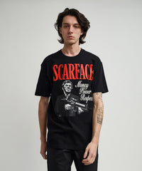 Thumbnail for Scarface Money Power Respect T-Shirt - Black 2