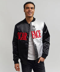 Thumbnail for Scarface Split Varsity Jacket