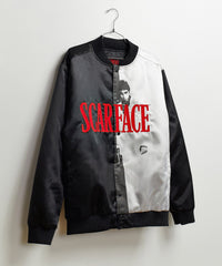 Thumbnail for Scarface Split Varsity Jacket
