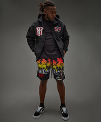 Thumbnail for Scarface Full ZIP Hoodie - Black