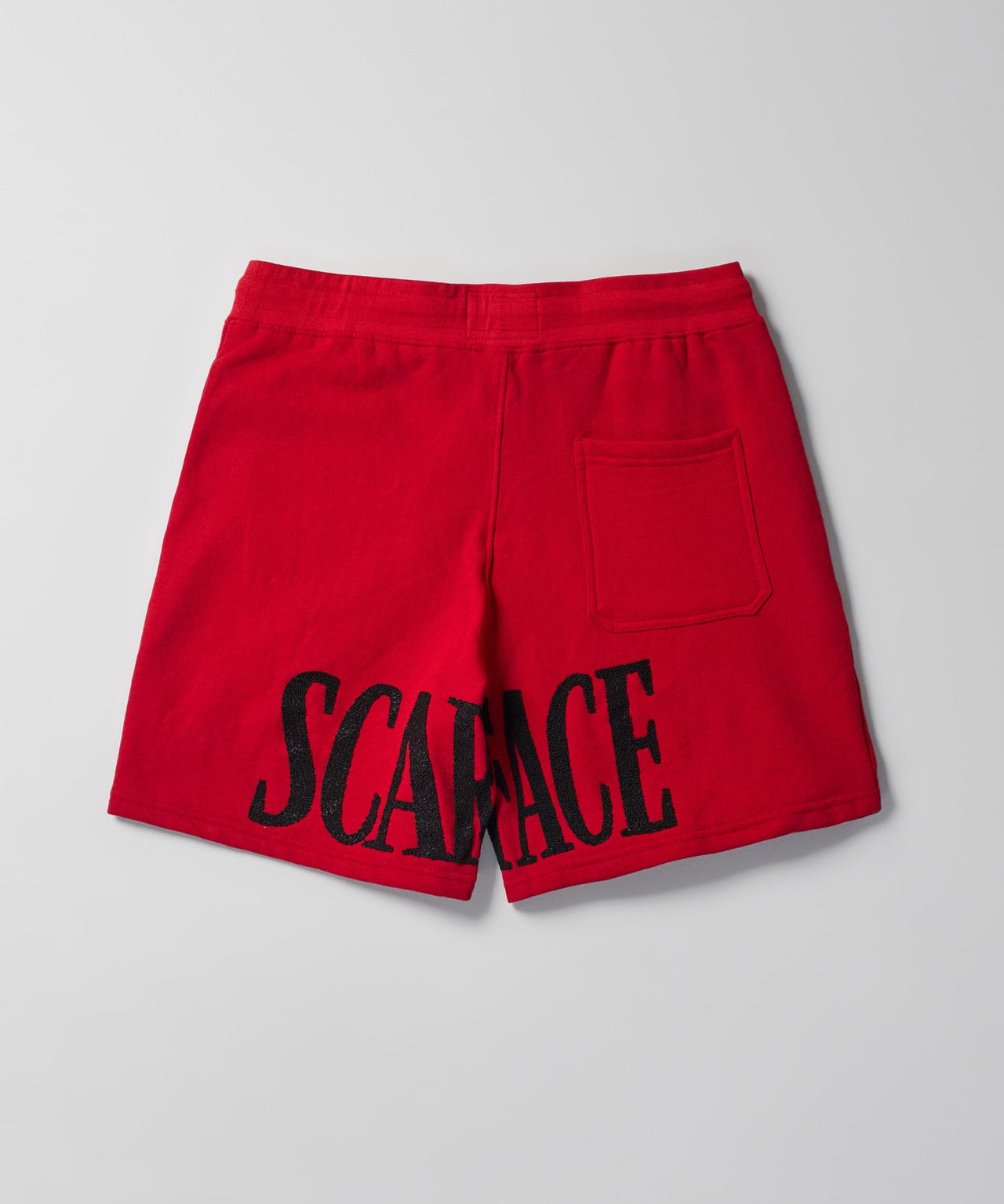 Scarface Fleece Short - Red