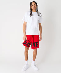 Thumbnail for Scarface Fleece Short - Red