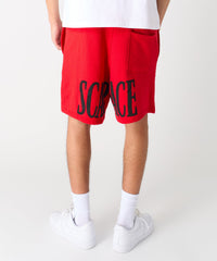 Thumbnail for Scarface Fleece Short - Red