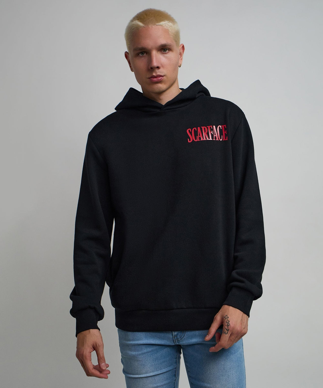 Scarface Tony Montana Graphic Back Print Hoodie