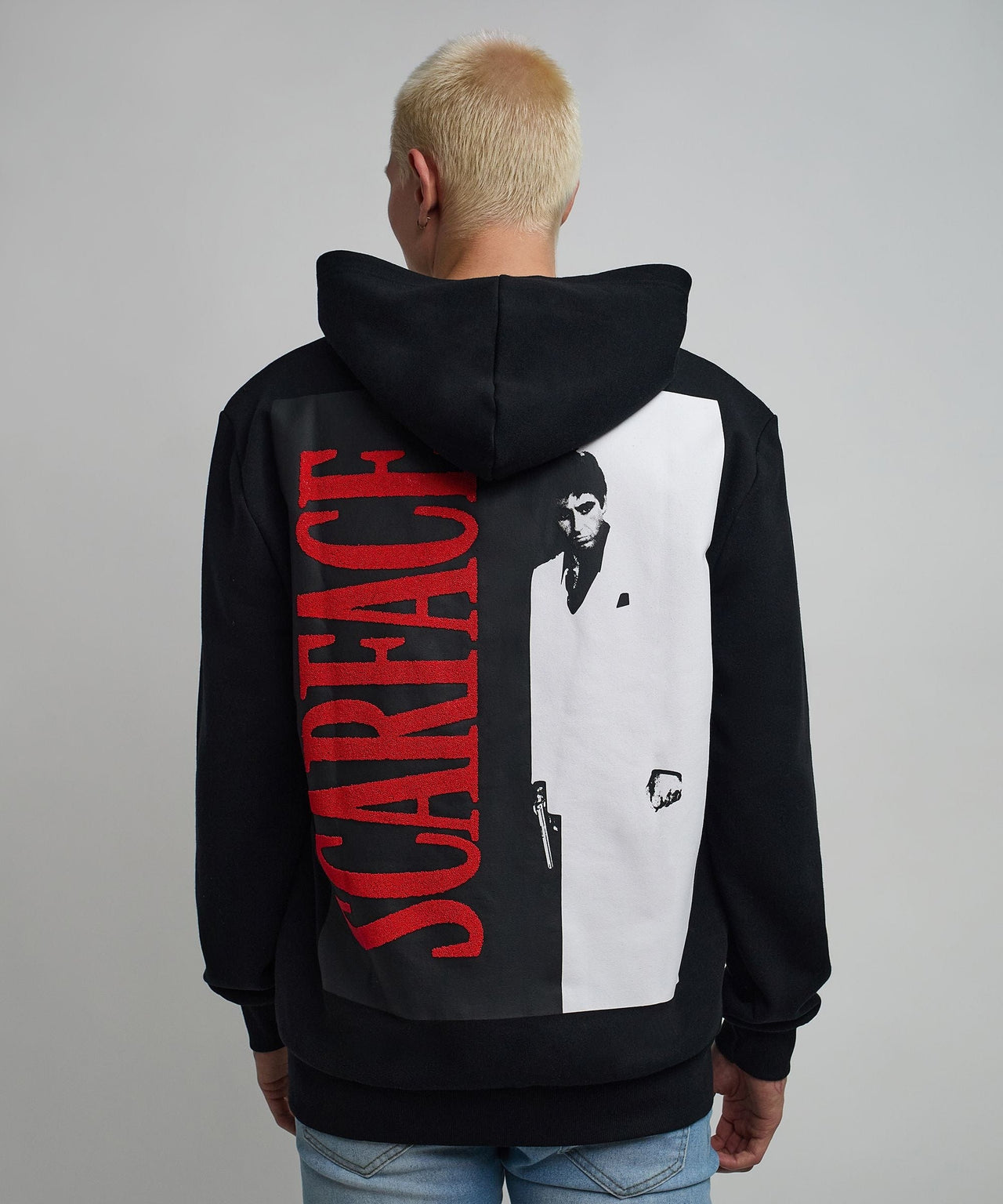 Scarface Tony Montana Graphic Back Print Hoodie