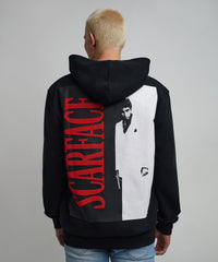 Thumbnail for Scarface Tony Montana Graphic Back Print Hoodie