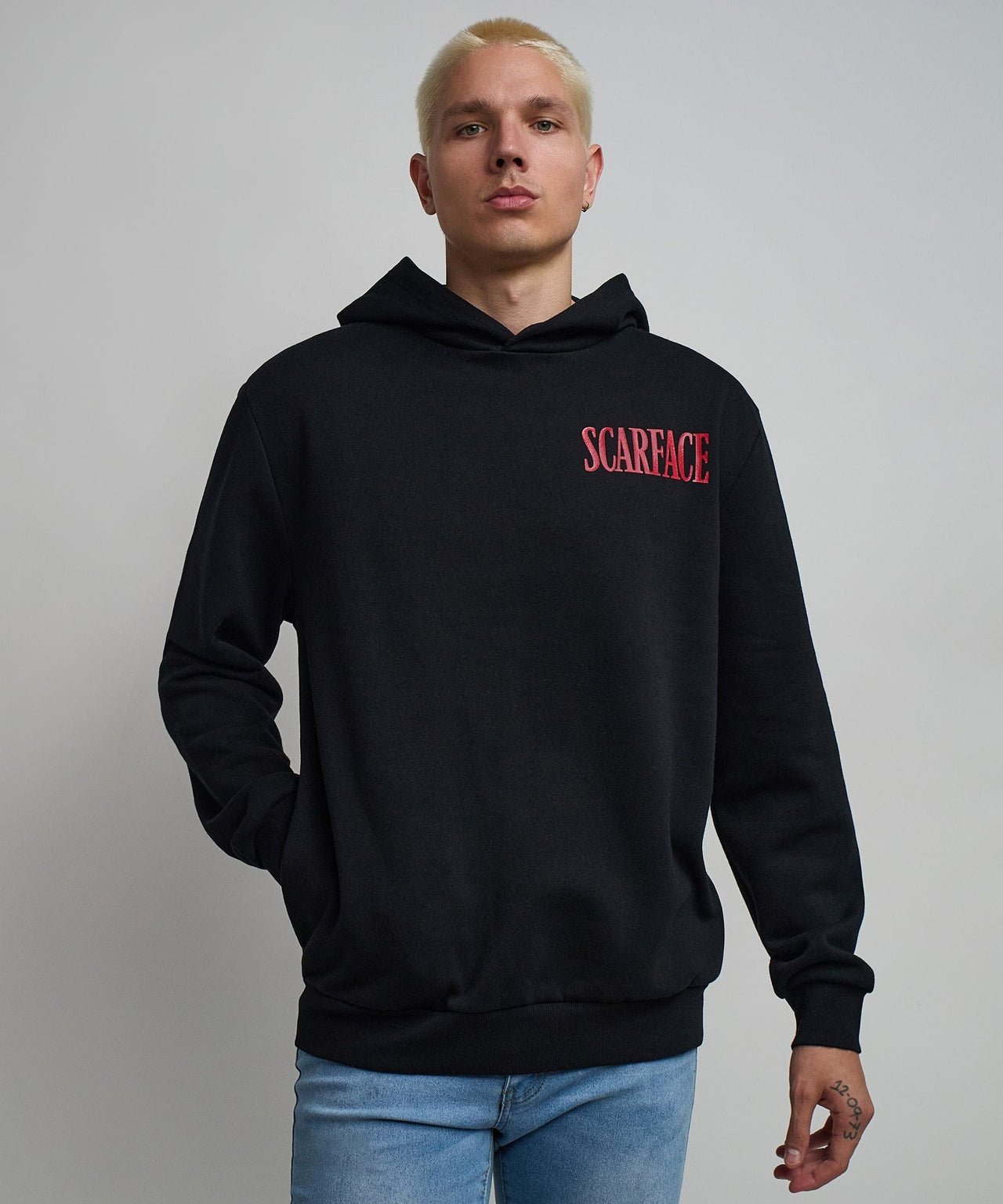 Scarface Tony Montana Graphic Back Print Hoodie