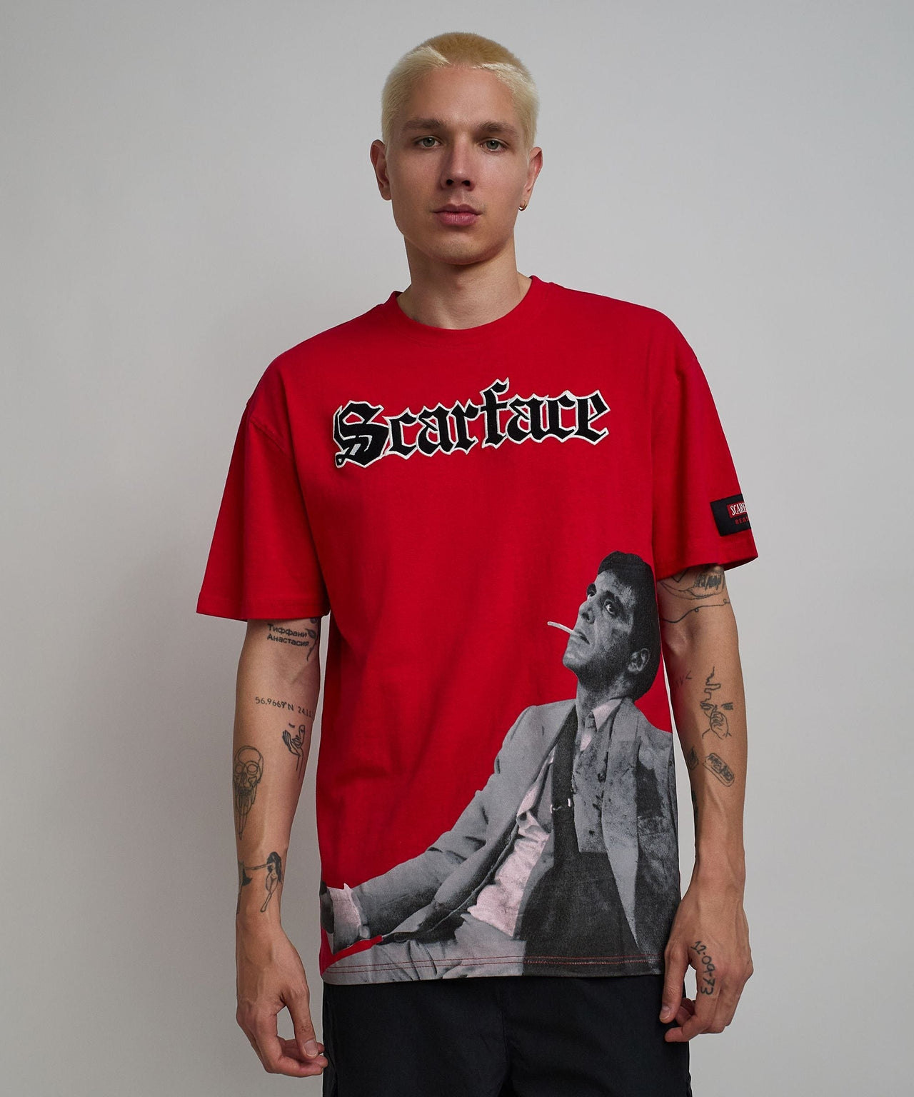 Scarface Tony Montana Graphic Short Sleeve T-Shirt