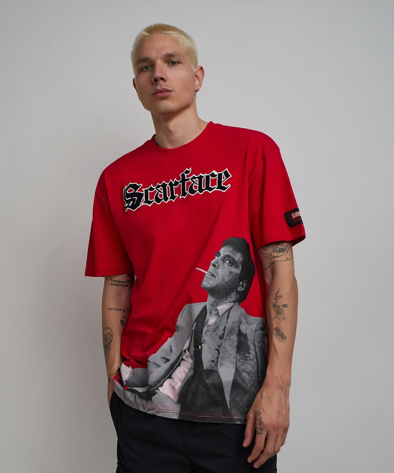 Scarface Tony Montana Graphic Short Sleeve T-Shirt