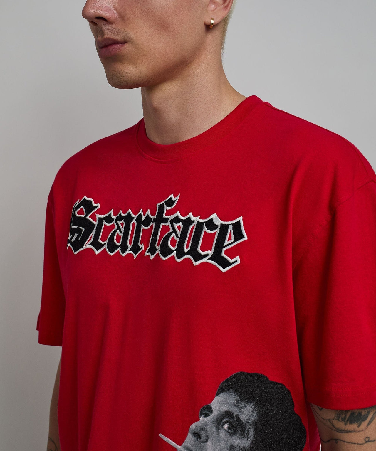 Scarface Tony Montana Graphic Short Sleeve T-Shirt