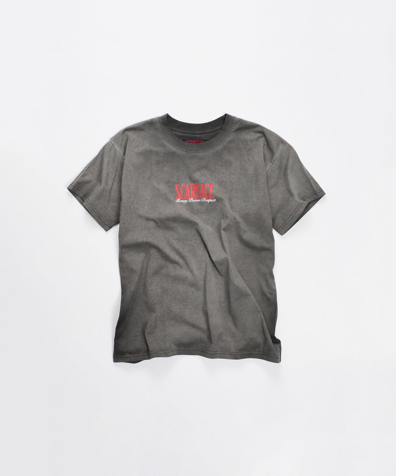 Scarface Short Sleeve T-Shirt - Washed Black