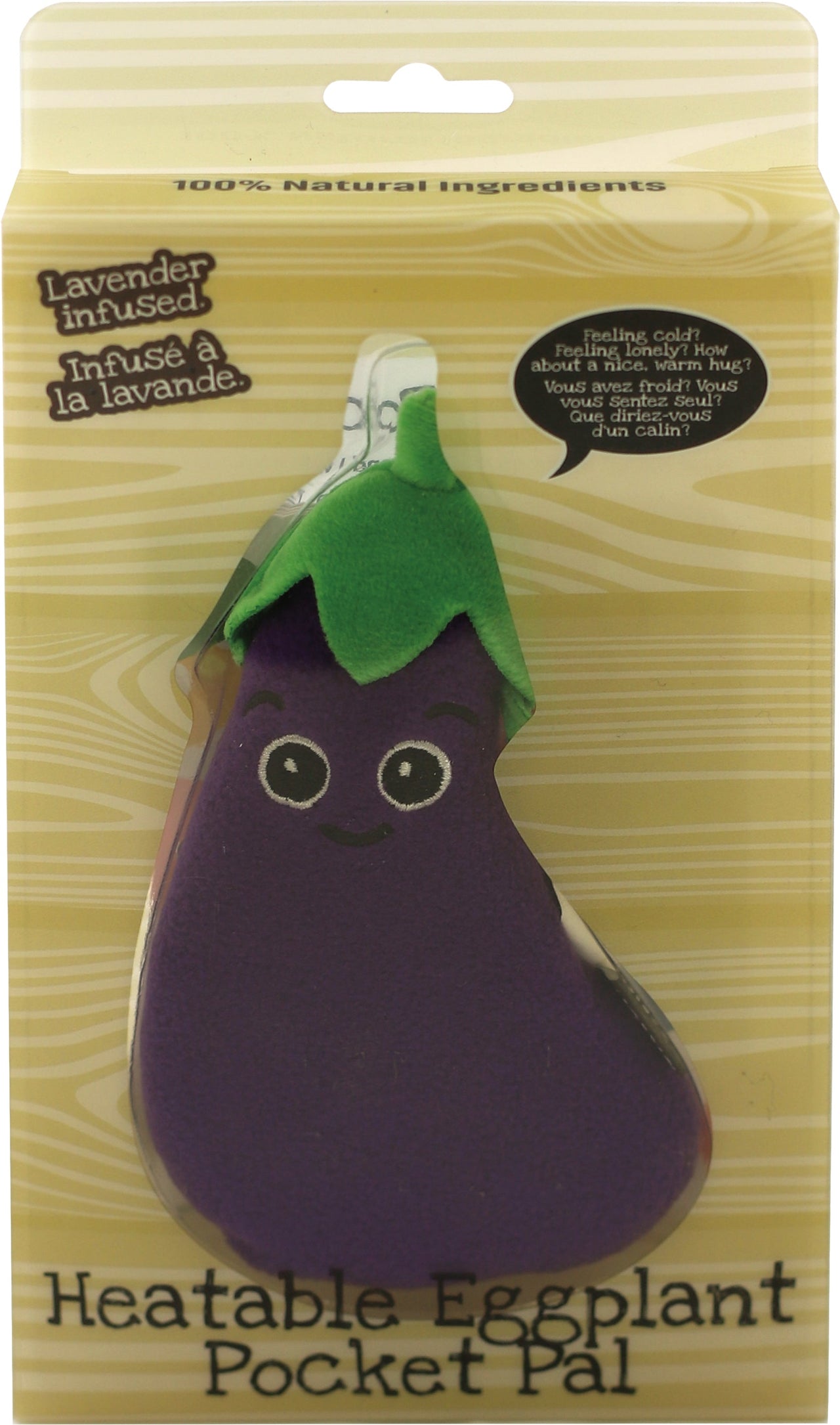 Pocket Pal Eggplant Heating Pad & Pillow – 3 PC PPK