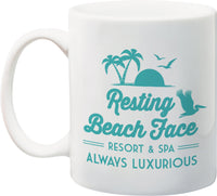Thumbnail for Resting Beach Face Mug – 3 PC PPK