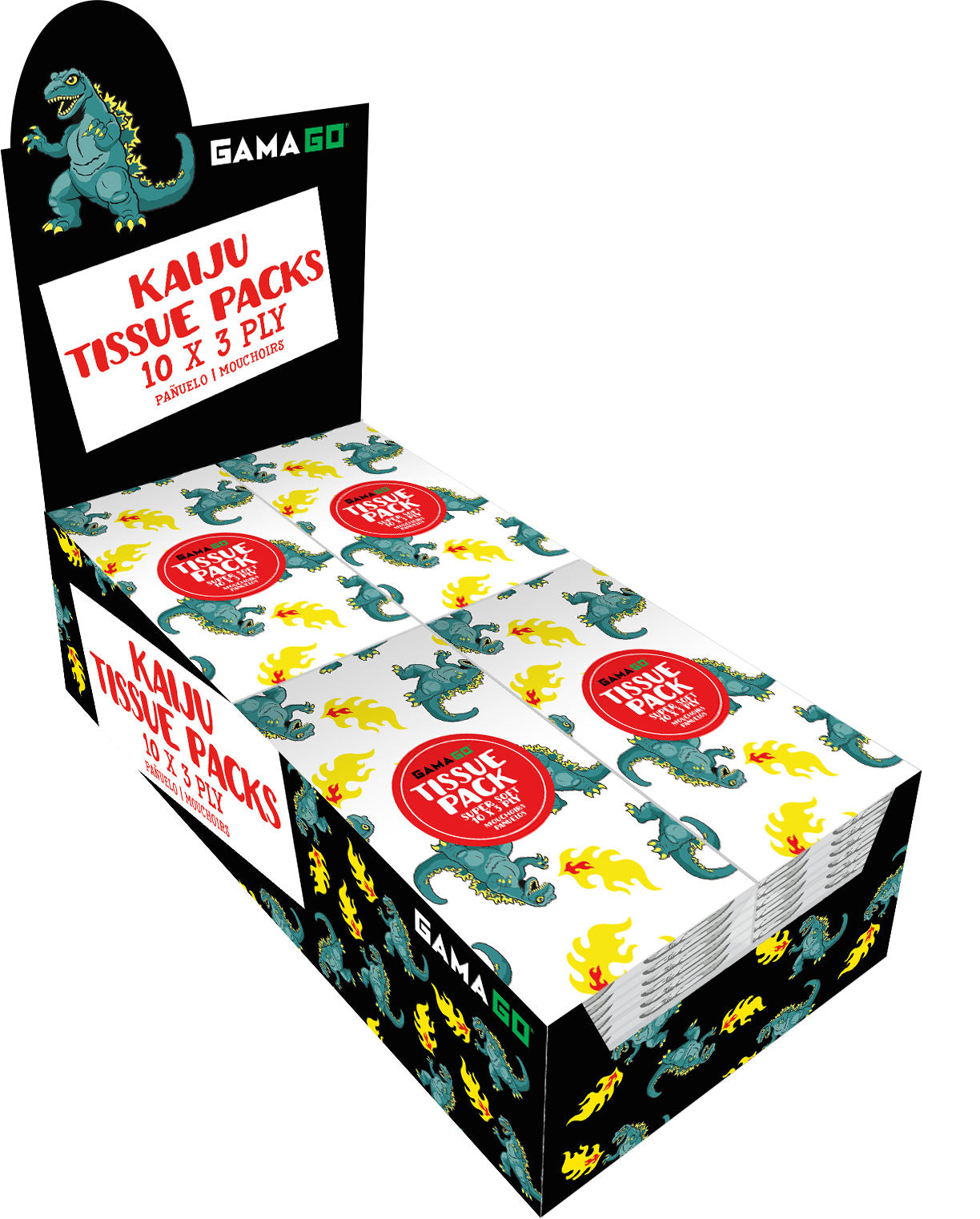 Kaiju Tissue Packs – 12 PC PPK