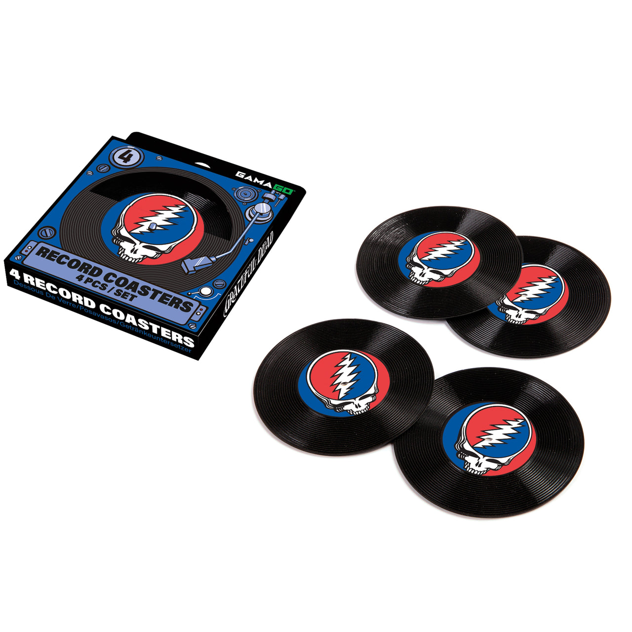 Grateful Dead Coasters – 6 PC PPK
