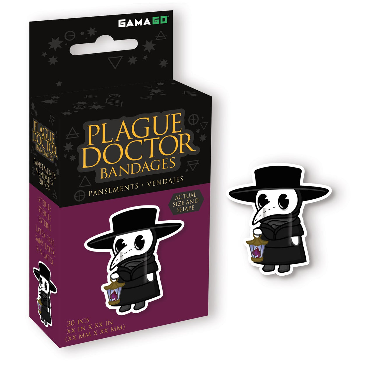 Plague Doctor Bandages – 12 PC PPK