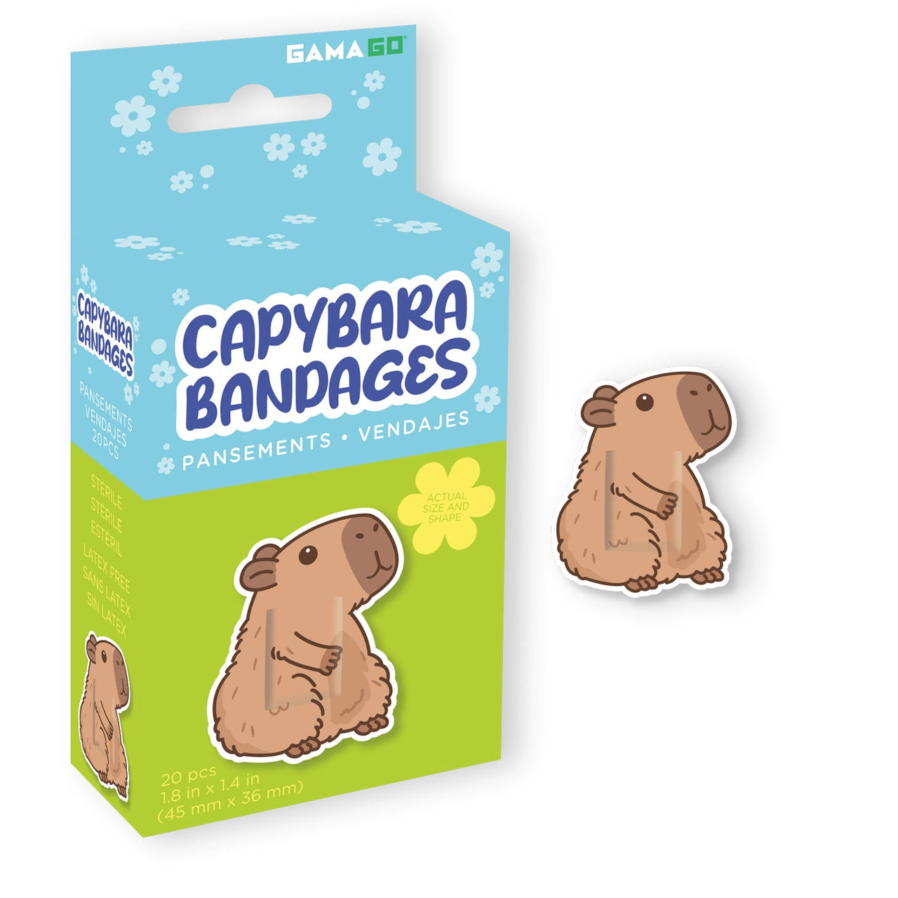 Capybara Bandages – 12 PC PPK