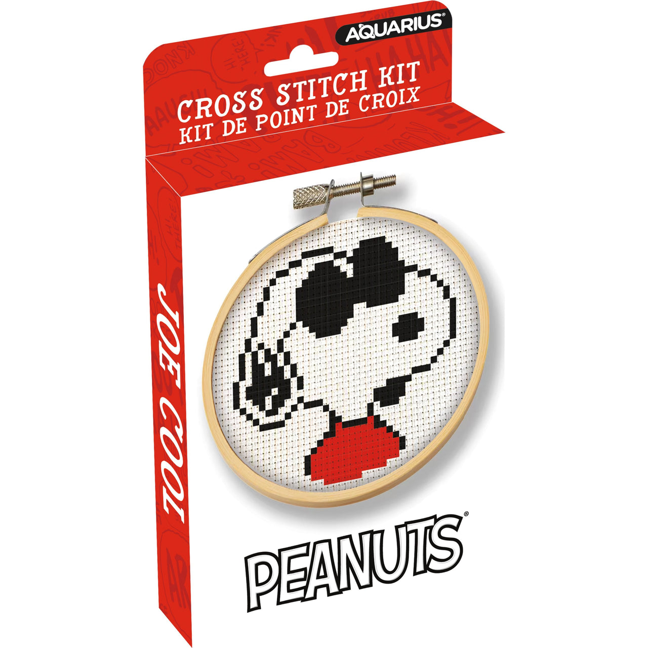 Peanuts Joe Cool Cross Stitch Embroidery Kit (PDQ) – 6 PC PPK ($5.30 each)