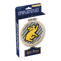 Thumbnail for Harry Potter Hufflepuff Cross Stitch Embroidery Kit (PDQ) – 6 PC PPK ($5.30 each)