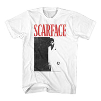 Thumbnail for SCARFACE-BLACK AND RED-WHITE ADULT S/S TSHIRT