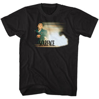 Thumbnail for SCARFACE-GLOWY DUDE-BLACK ADULT S/S TSHIRT