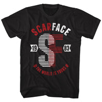 Thumbnail for SCARFACE-SF-BLACK ADULT S/S TSHIRT