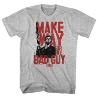 Thumbnail for SCARFACE-THE BAD GUY-GRAY HEATHER ADULT S/S TSHIRT