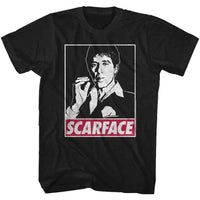 Thumbnail for SCARFACE-OBEY TONY-BLACK ADULT S/S TSHIRT