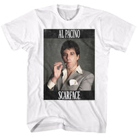Thumbnail for SCARFACE-PACINO-WHITE ADULT S/S TSHIRT