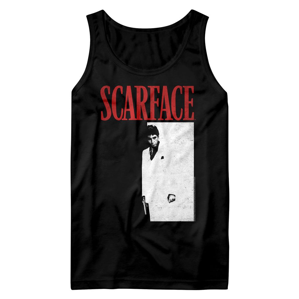 SCARFACE-MENG-BLACK ADULT TANK