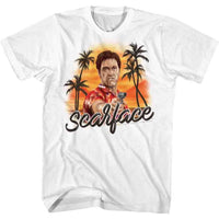Thumbnail for SCARFACE-AIRBRUSH-WHITE ADULT S/S TSHIRT
