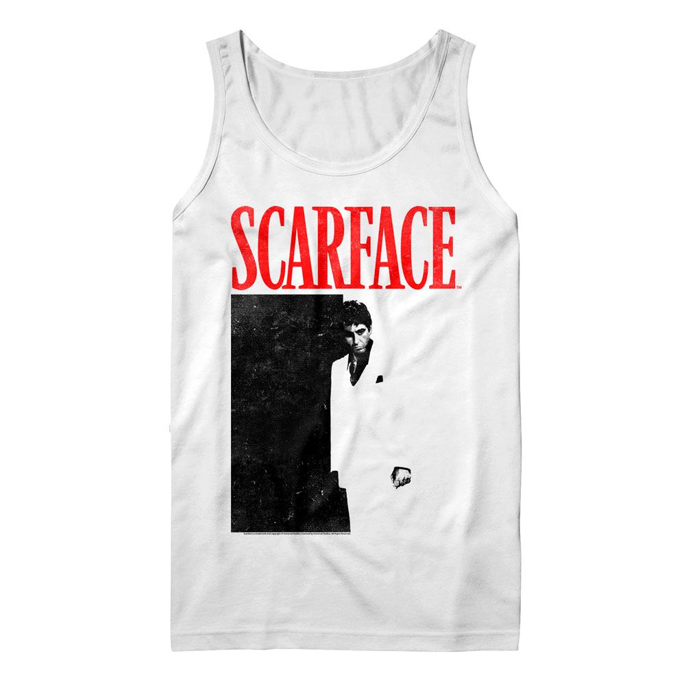 SCARFACE-SUMMER TOUR 93-WHITE ADULT TANK
