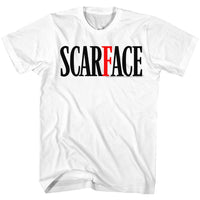 Thumbnail for SCARFACE-LOGOBR-WHITE ADULT S/S TSHIRT