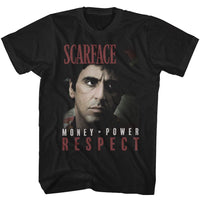 Thumbnail for SCARFACE-MOPOWER-BLACK ADULT S/S TSHIRT