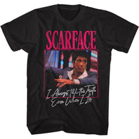 Thumbnail for SCARFACE-ALWAYS-BLACK ADULT S/S TSHIRT