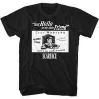 Thumbnail for SCARFACE-SF QUOTES-BLACK ADULT S/S TSHIRT