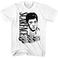 Thumbnail for SCARFACE-BIGTONY-WHITE ADULT S/S TSHIRT