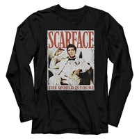 Thumbnail for SCARFACE-ALWAYS-BLACK ADULT L/S TSHIRT