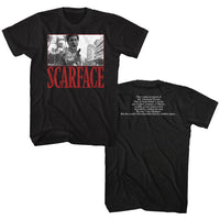 Thumbnail for SCARFACE-OTHER NAME SCARFACE-BLACK ADULT S/S TSHIRT